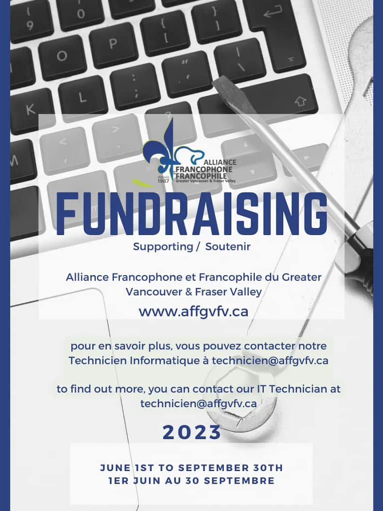 IT Fundraising 2023 blue